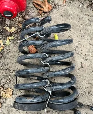 Rear coil spring