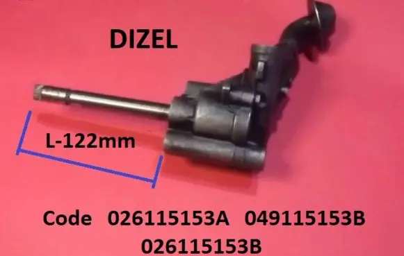 Volkswagen Caddy Oil pump 026115153B 026115153A