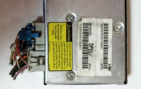 Opel Sintra ABS control unit/module 16198391 918391R183134391