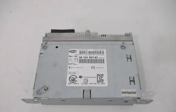 Citroen C4 II Picasso Navigation unit CD/DVD player 9810486380