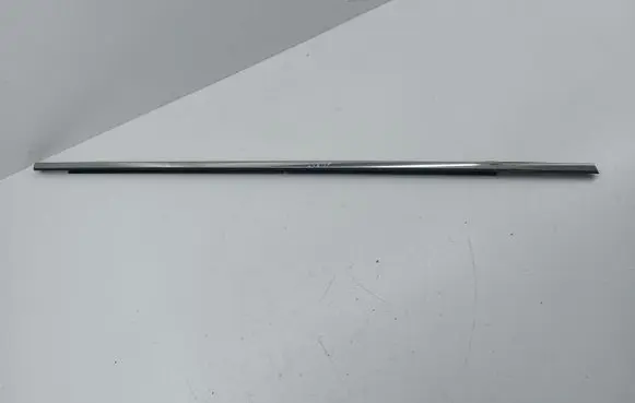 Front door glass trim molding