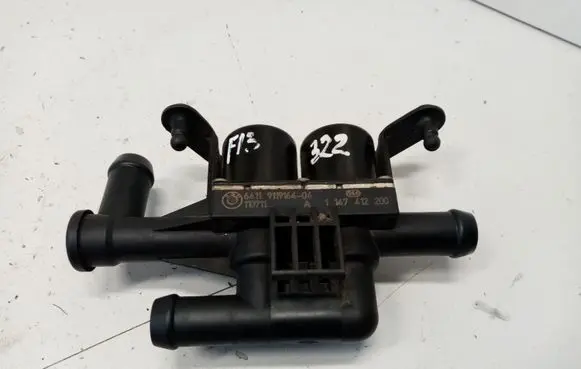 Coolant heater control valve