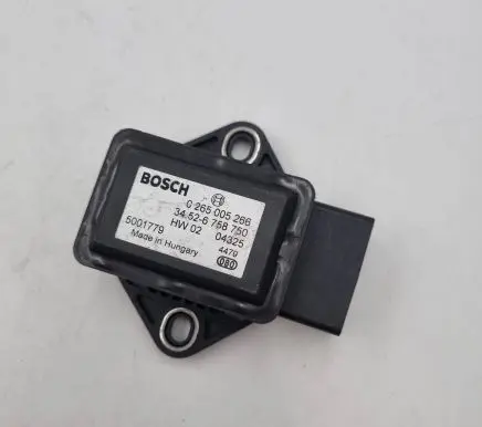 BMW 5 E60 E61 ESP acceleration yaw rate sensor 34526758750 5001779 0265005266