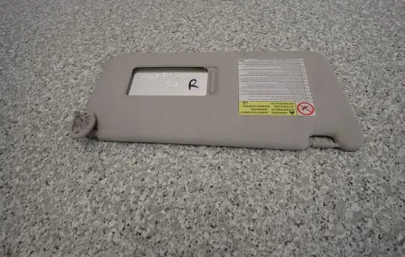 Suzuki Swift II Sun visor