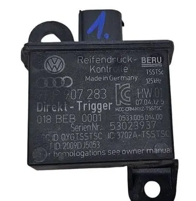 Volkswagen Touareg II Tire pressure sensor 7pp907283