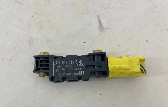 Airbag deployment crash/impact sensor
