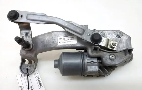 Mercedes-Benz S W221 Front wiper linkage and motor A2218201942