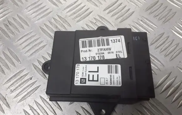 Opel Signum Door control unit/module 13170178