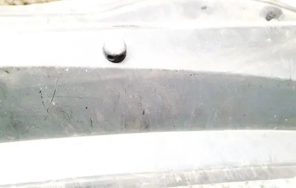 Opel Astra H Windshield washer spray nozzle 