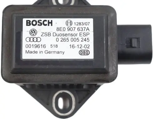 Volkswagen PASSAT B5.5 ESP acceleration yaw rate sensor 8E0907637A 0265005245 0019616