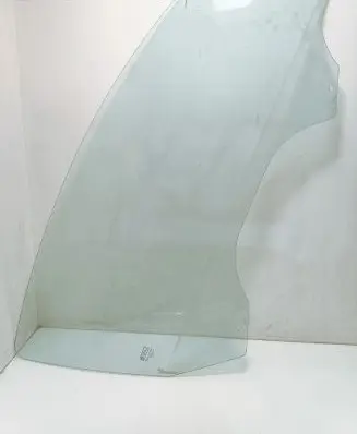 Opel Corsa E Front door window/glass (coupe) AS2