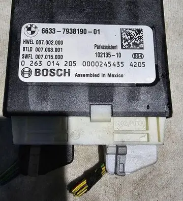 BMW 1 F20 F21 Parking PDC control unit/module brak