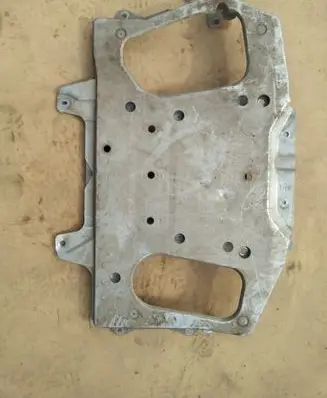 Heat shield in engine bay
