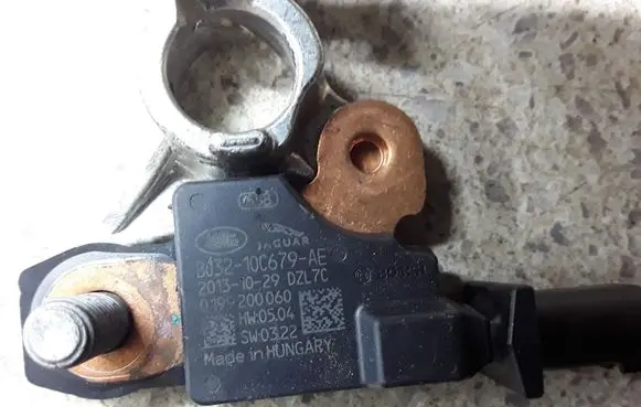 Jaguar XF Negative earth cable (battery) BJ3210C679AE