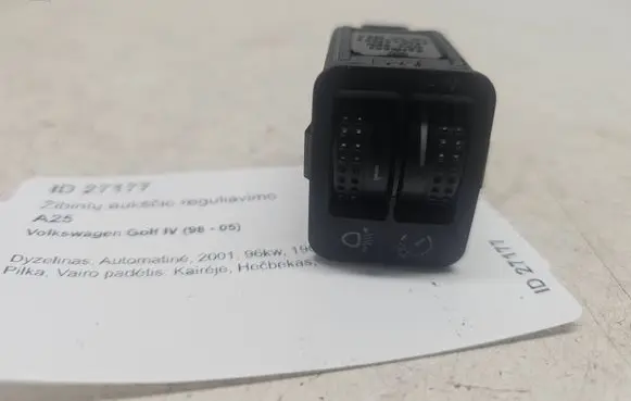 Volkswagen Golf IV Headlight level height control switch 1J0941333A