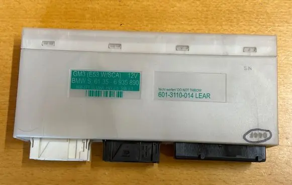 BMW X5 E53 Comfort/convenience module 6935890 60837710