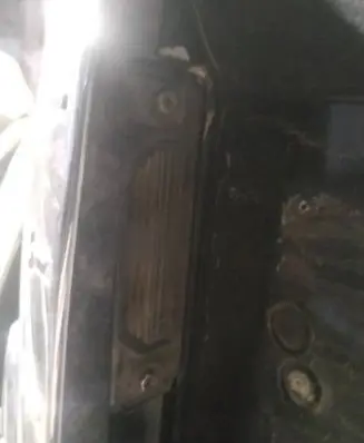 Infiniti FX Number plate light
