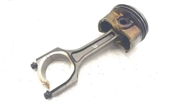 Piston with connecting rod