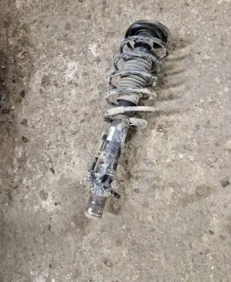 Citroen C3 Pluriel Front shock absorber with coil spring 9649325980 0869396796