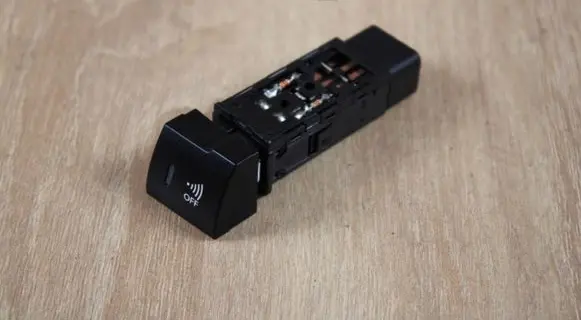 Seat heating switch