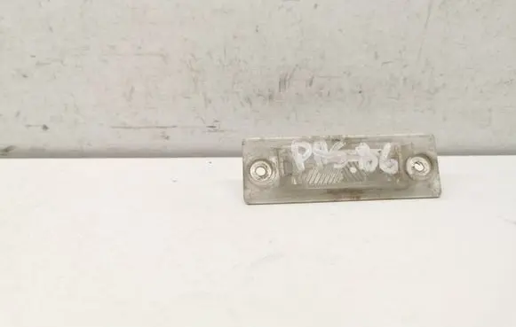 Number plate light