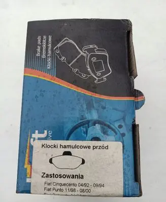 Lancia Ypsilon Brake pads (rear) KRA6003100