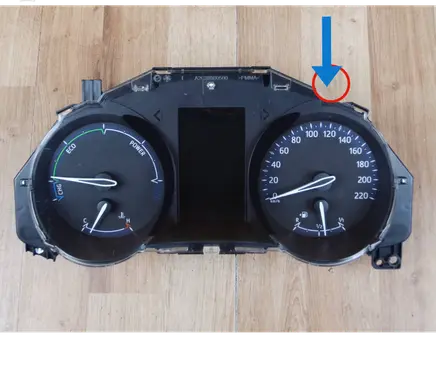 Toyota C-HR I Speedometer (instrument cluster) 83800F4510