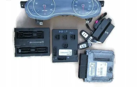 Audi A6 C7 Engine ECU kit and lock set 