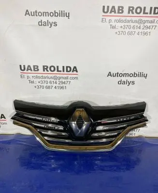 Renault Espace V (RFC) Front bumper upper radiator grill 622562277R