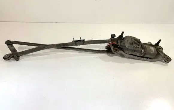 Volkswagen Touareg I Front wiper linkage and motor 7L6955023B