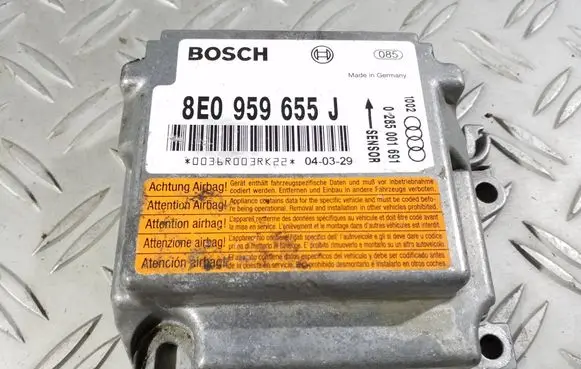 Audi A4 S4 B6 8E 8H Airbag control unit/module 8E0959655J 0285001691