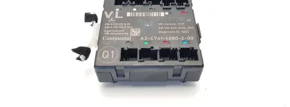 Mercedes-Benz E W212 Door control unit/module A2129009128 A2129011605 A2129021110