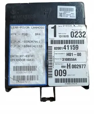 Renault Laguna II Comfort/convenience module 8200141159