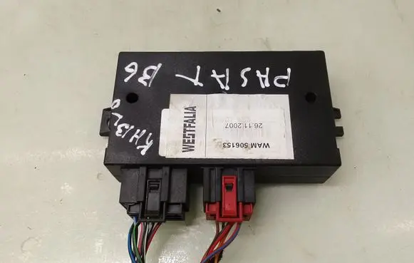 Volkswagen PASSAT B6 Tow bar trailer control unit/module 1K0907383