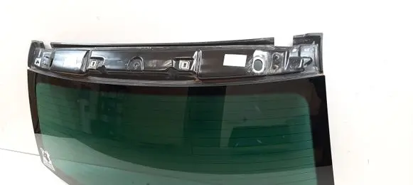 Volkswagen Touareg I Rear windscreen/windshield window 