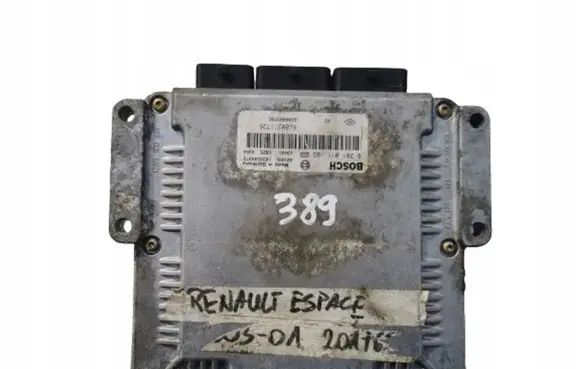 Renault Espace I Engine ECU kit and lock set 0281011103