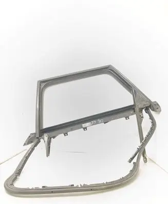 Audi A6 S6 C6 4F Rear door window/glass frame 4F0833345A 4F0867415C