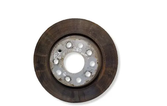 Volkswagen PASSAT B6 Rear brake disc 