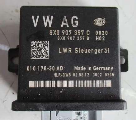 Audi A3 S3 A3 Sportback 8P Light module LCM 8X0907357C
