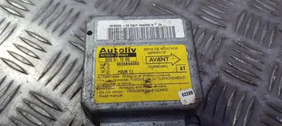 Peugeot 206 Airbag control unit/module 9636894080 550541500