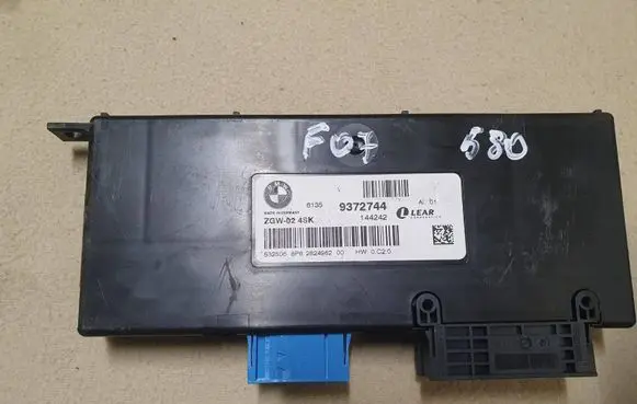 BMW 5 GT F07 Gateway control module 9372744