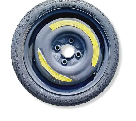 Volkswagen Golf II R14 spare wheel 