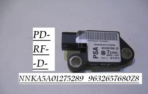 Peugeot 607 Airbag deployment crash/impact sensor NNKA5A01275289 9632657680Z8