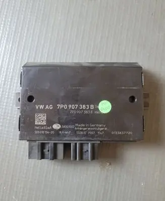 Volkswagen Touareg II Tow bar trailer control unit/module 7P0907383B