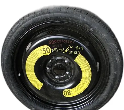 Volkswagen T-Roc R20 spare wheel 