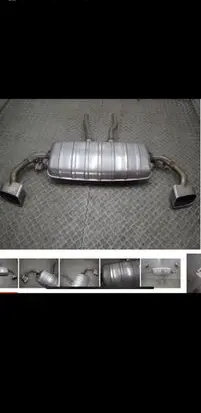 Porsche Cayenne (92A) Rear muffler/silencer tail pipe 