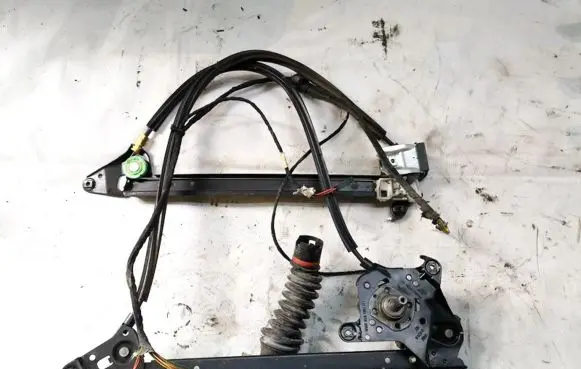 Seat Alhambra (Mk1) Sliding door window regulator with motor 7m3839401a ym21a27001ba