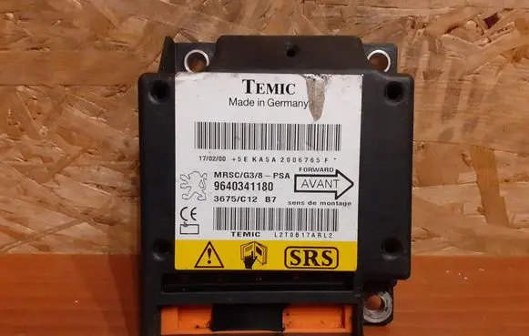 Peugeot 607 Airbag control unit/module 1280 9640341180