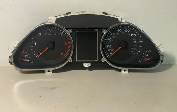 Audi A6 S6 C6 4F Speedometer (instrument cluster) 4F0920981F 4F0910930C