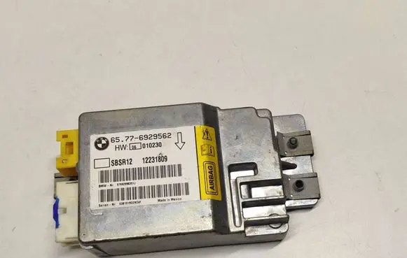 BMW 7 E65 E66 Airbag control unit/module 6929562 12231809 65776929562